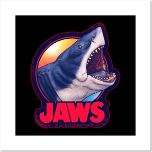 Jaws movie Posters and Art